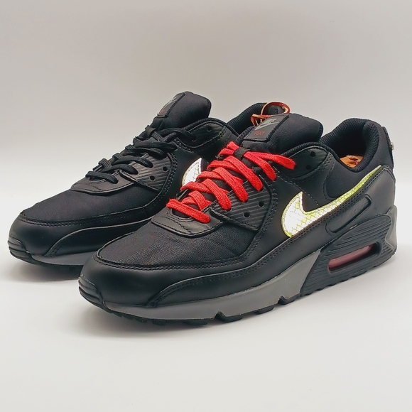 Nike Air Max 90 Premium 'FDNY' Streetwear Shoes Size 11 for Men - Picture 9 of 15